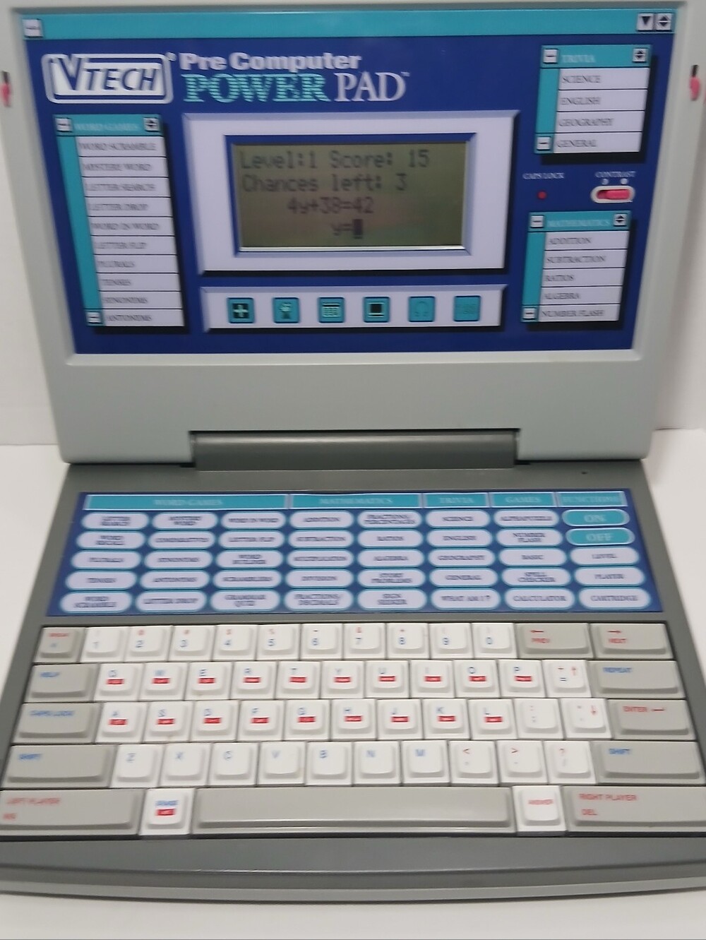 Vtech Pre Computer Power Pad Vinyage Tested - Picture 3 of 6